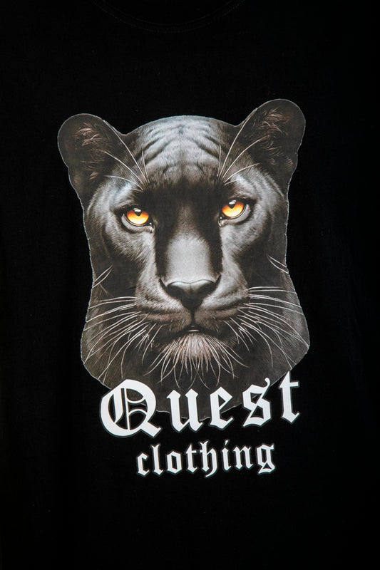 Black Panther Graphic Black T-Shirt – Quest Clothing