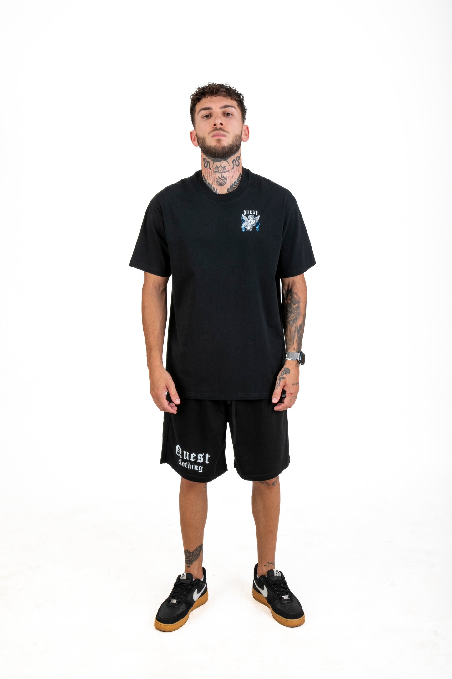 Cupid Graphic T-Shirt Black β Quest Clothing