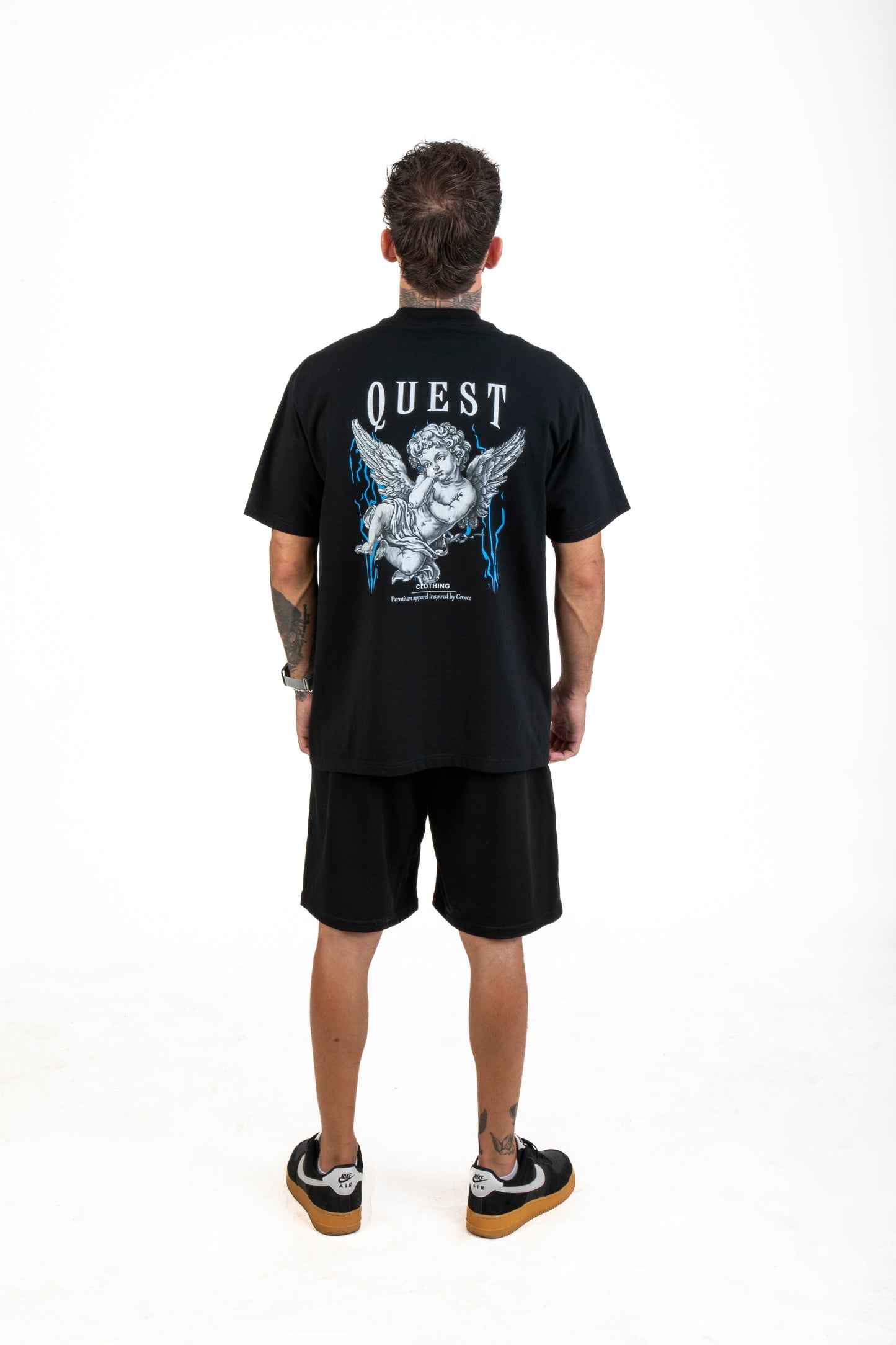 Cupid Graphic T-Shirt Black β Quest Clothing