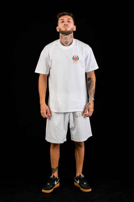 Greek Culture Symbol Graphic White T-Shirt – Quest Clothing