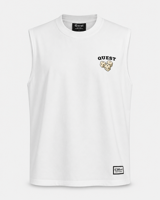 DICE Summer Tank Top - Off White