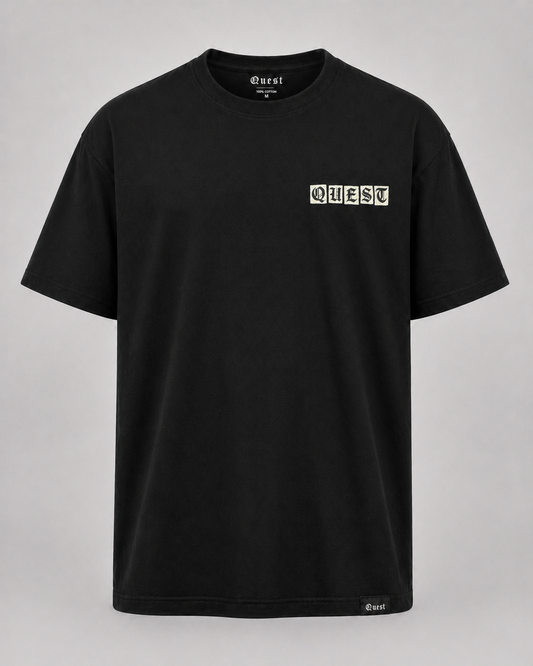 Thug Oversized T-Shirt - Black