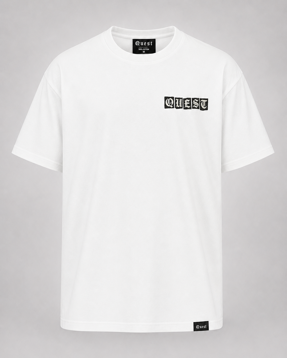 Thug Oversized T-Shirt - White