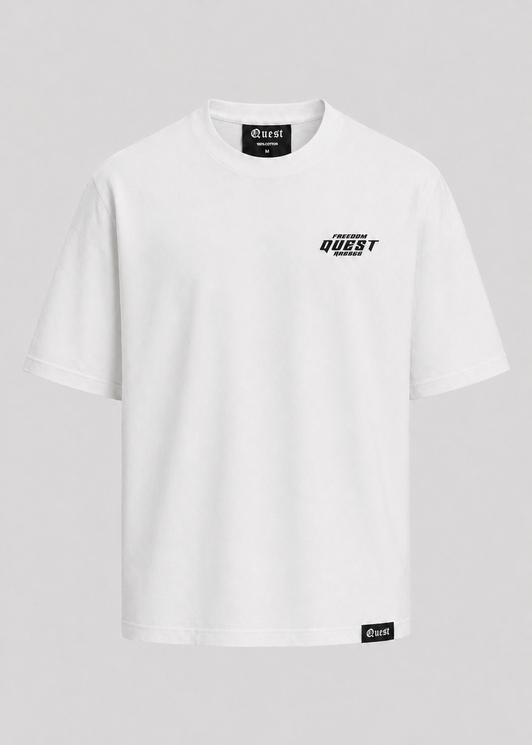 Doberman Oversized T-Shirt - White
