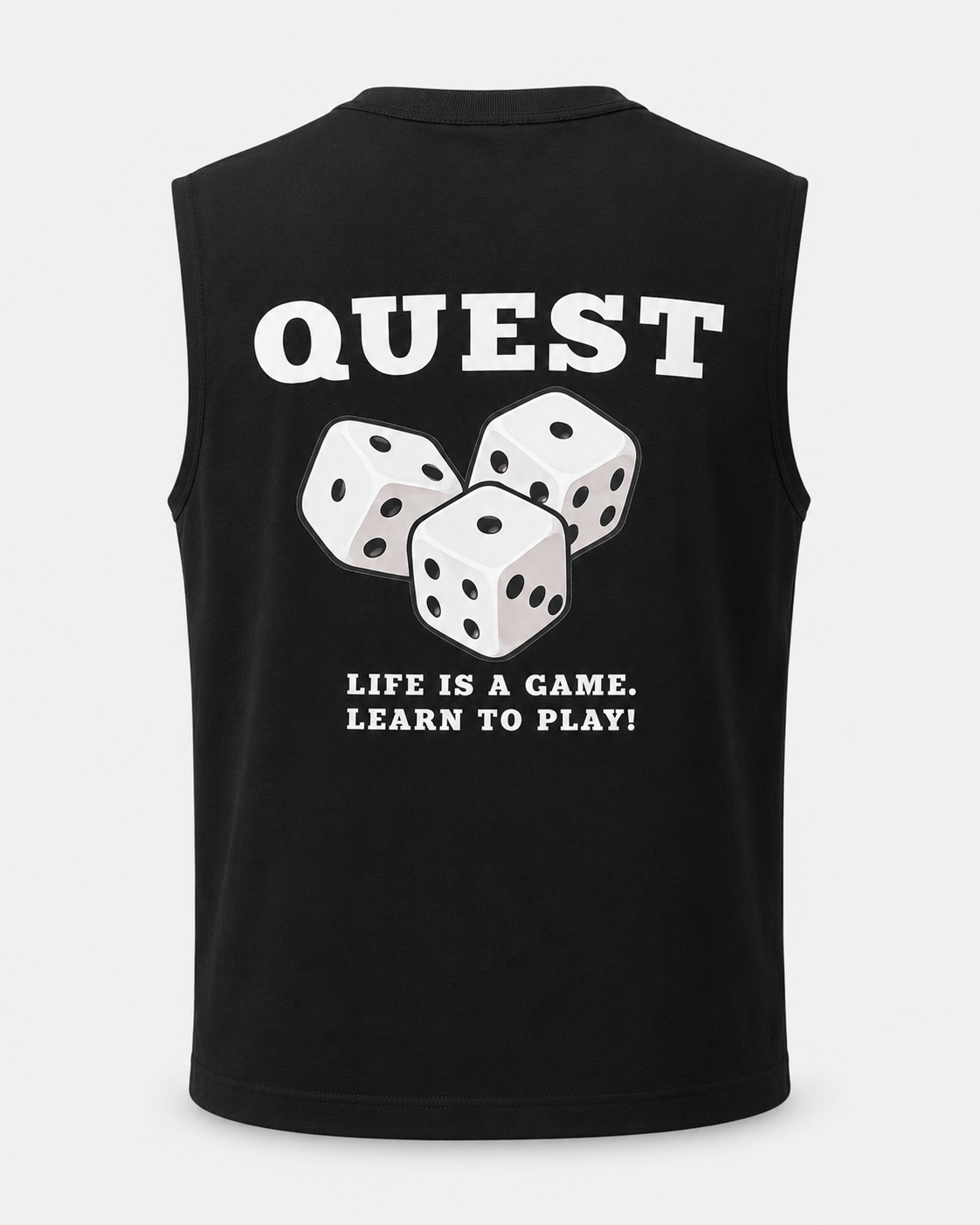 DICE Summer Tank Top - Black