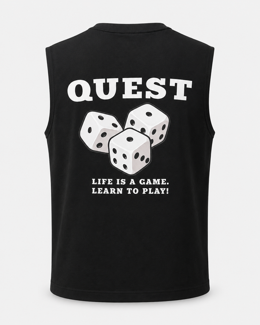 DICE Summer Tank Top - Black