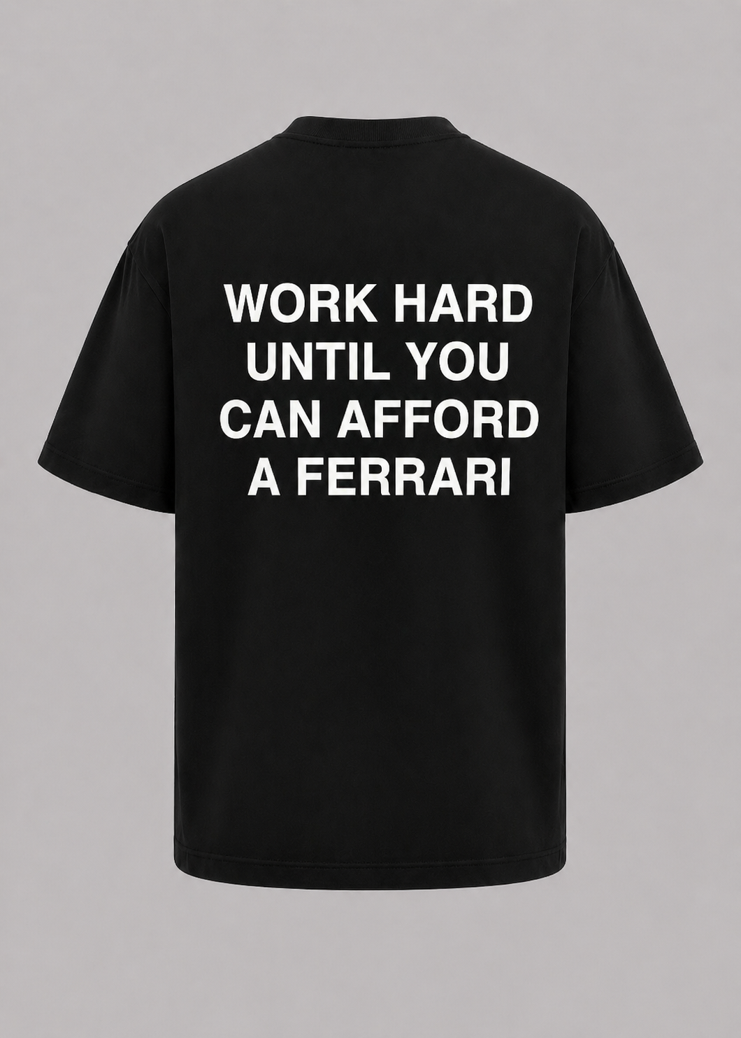 FERRARI Oversized T-Shirt - Black