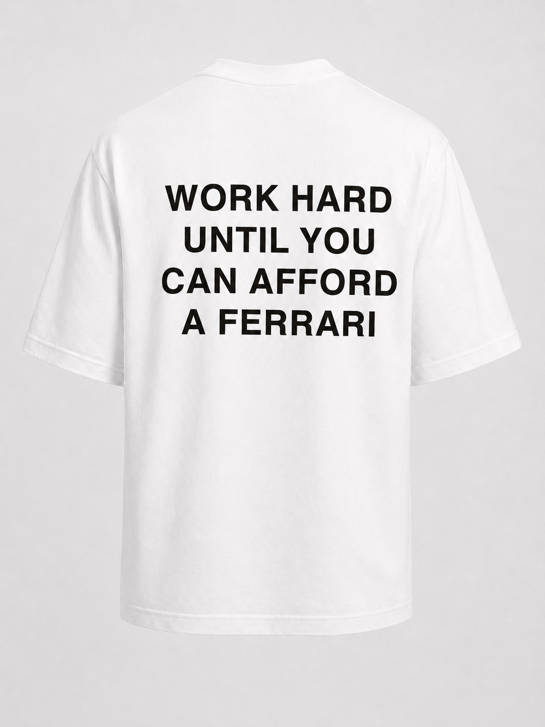 FERRARI Oversized T-Shirt - White