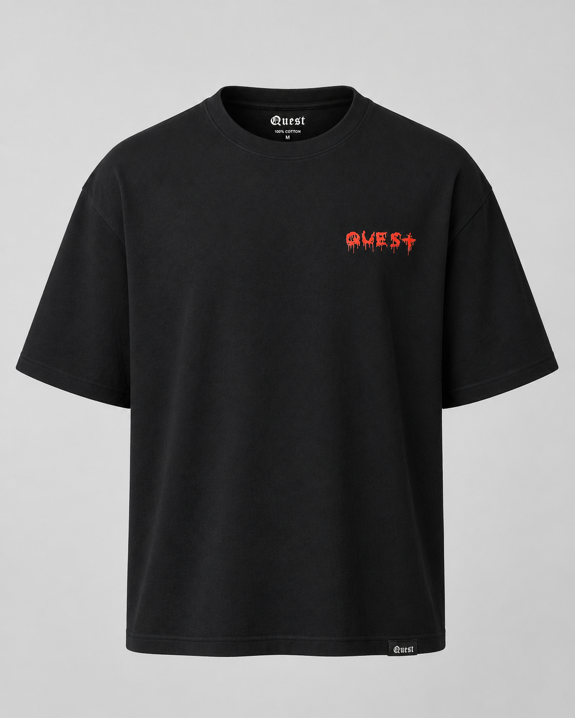 FREEDOM Oversized T-Shirt - Black