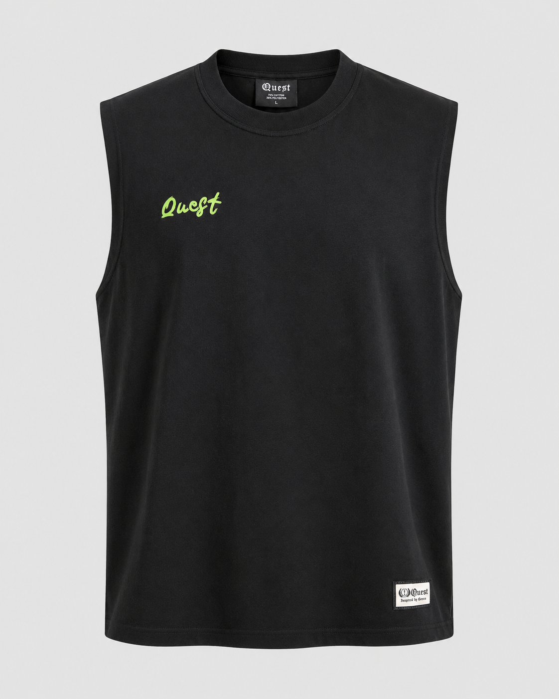 LEMONS Summer Tank Top - Black