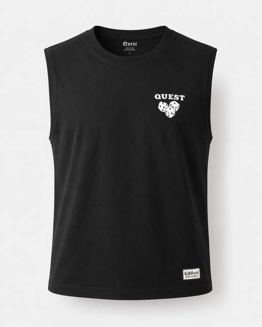DICE Summer Tank Top - Black