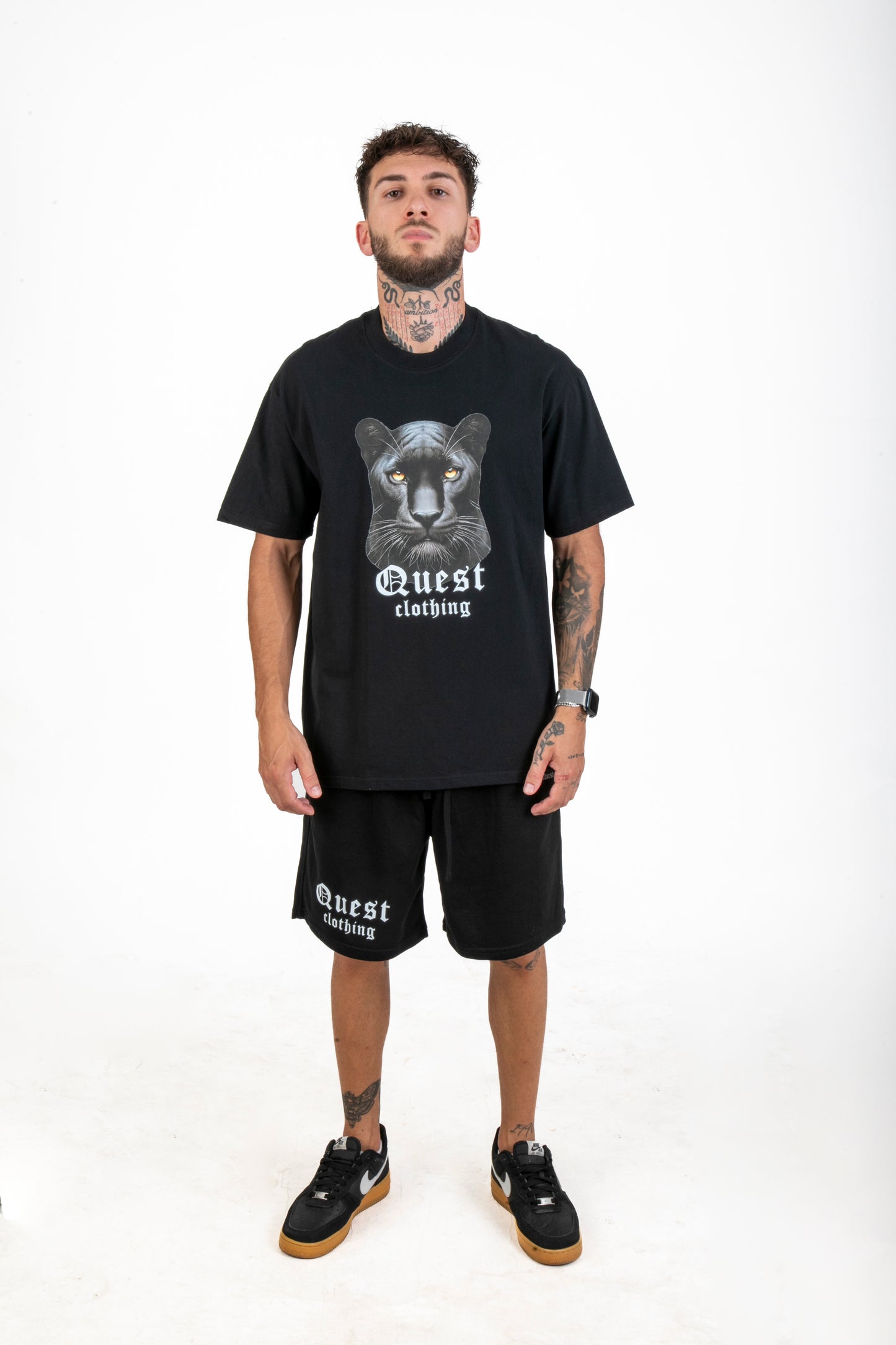 Black Panther Graphic Black T-Shirt – Quest Clothing