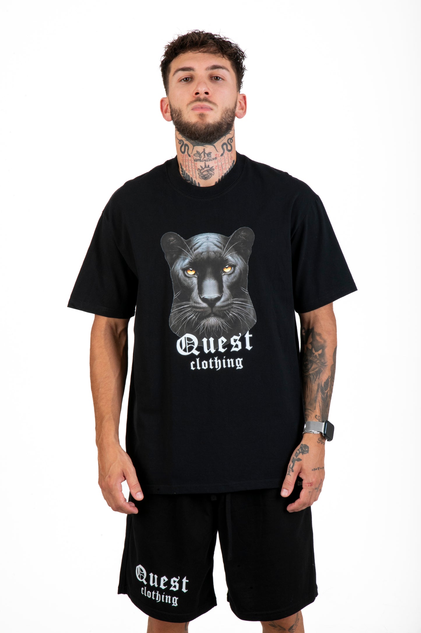 Black Panther Graphic Black T-Shirt – Quest Clothing