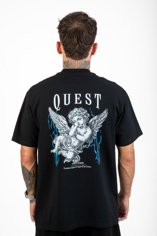 Cupid Graphic T-Shirt Black – Quest Clothing