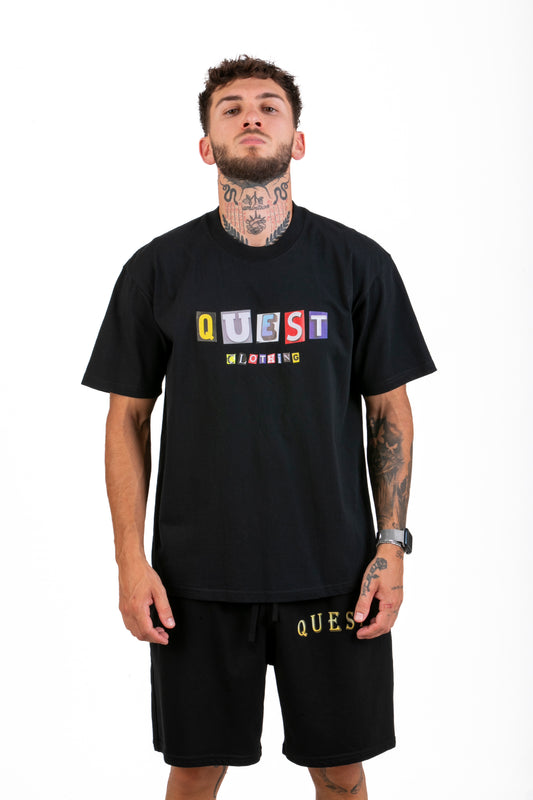 Ransom Letters Graphic White T-Shirt – Quest Clothing