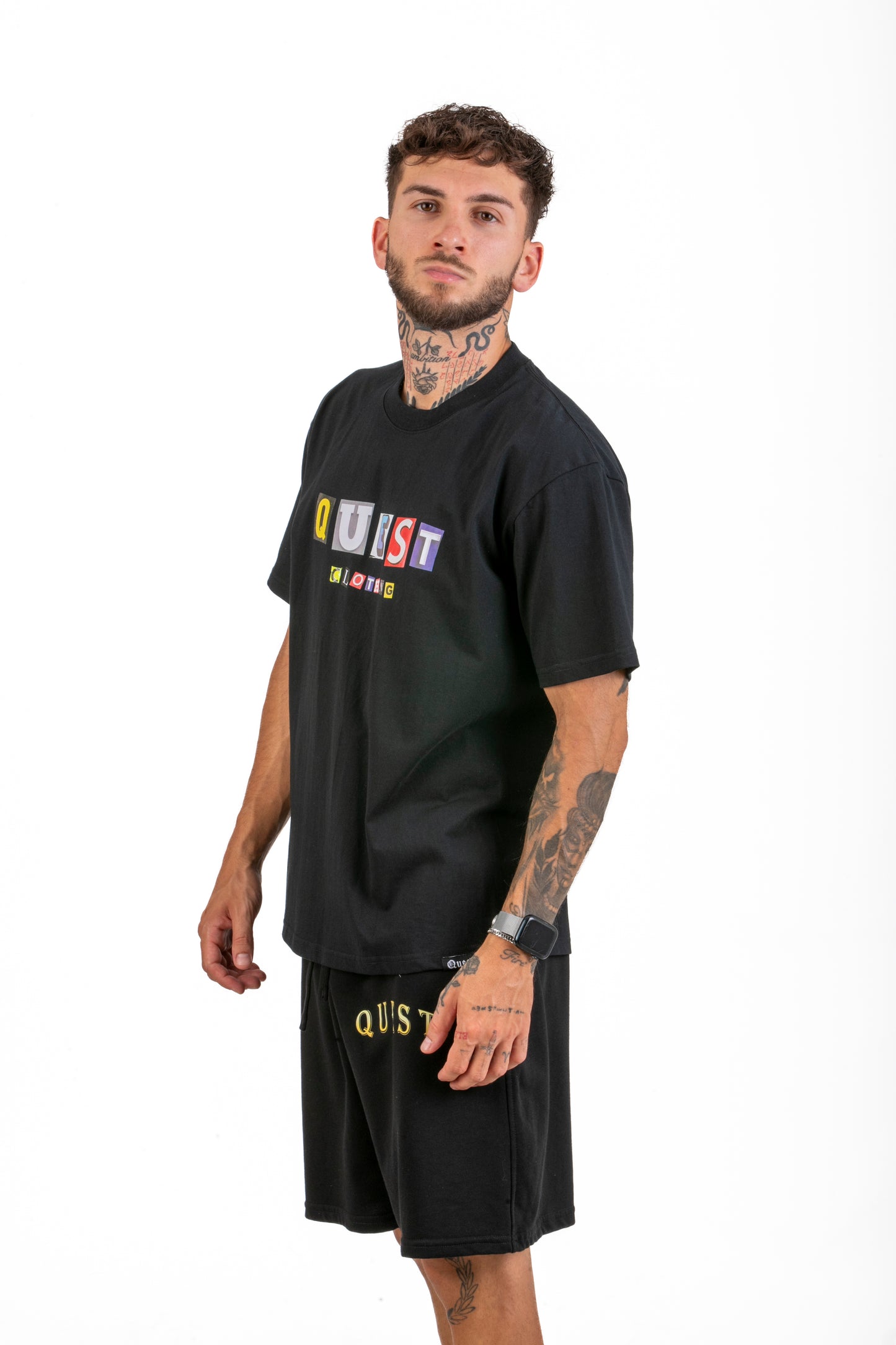 Ransom Letters Graphic White T-Shirt – Quest Clothing