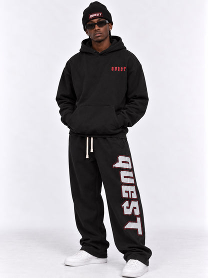 DAVID Oversized Hoodie – Black