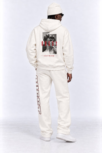 DAVID Oversized Hoodie – Off White
