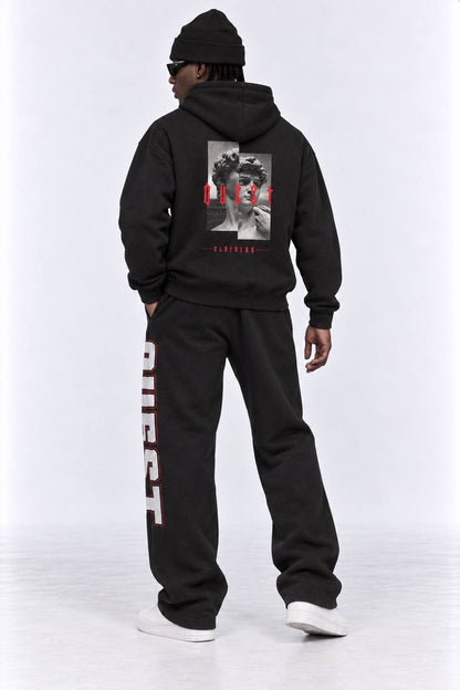 DAVID Oversized Hoodie – Black