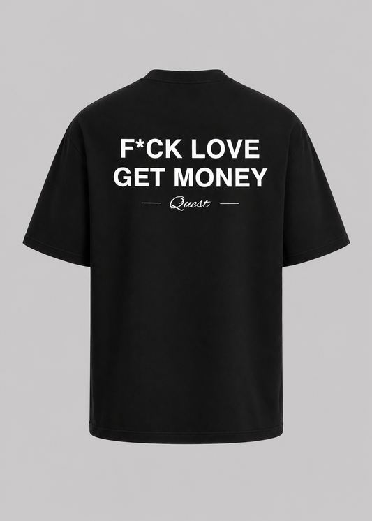 LOVE Oversized T-Shirt - Black