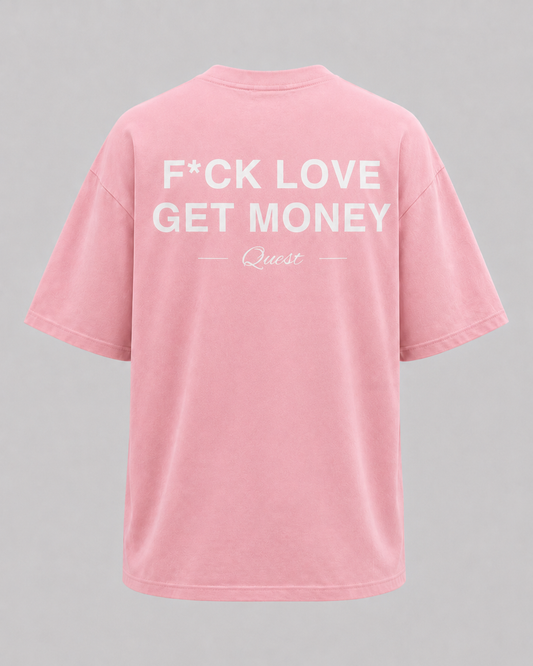 LOVE Oversized T-Shirt - Pink