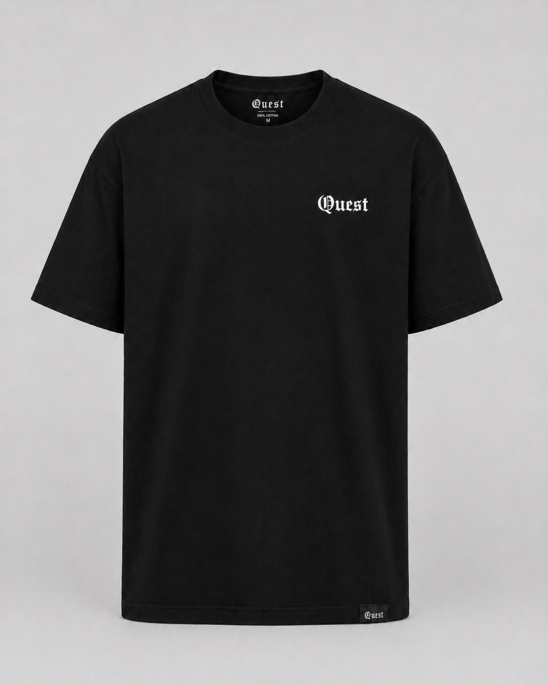 Statue Oversized T-Shirt - Black