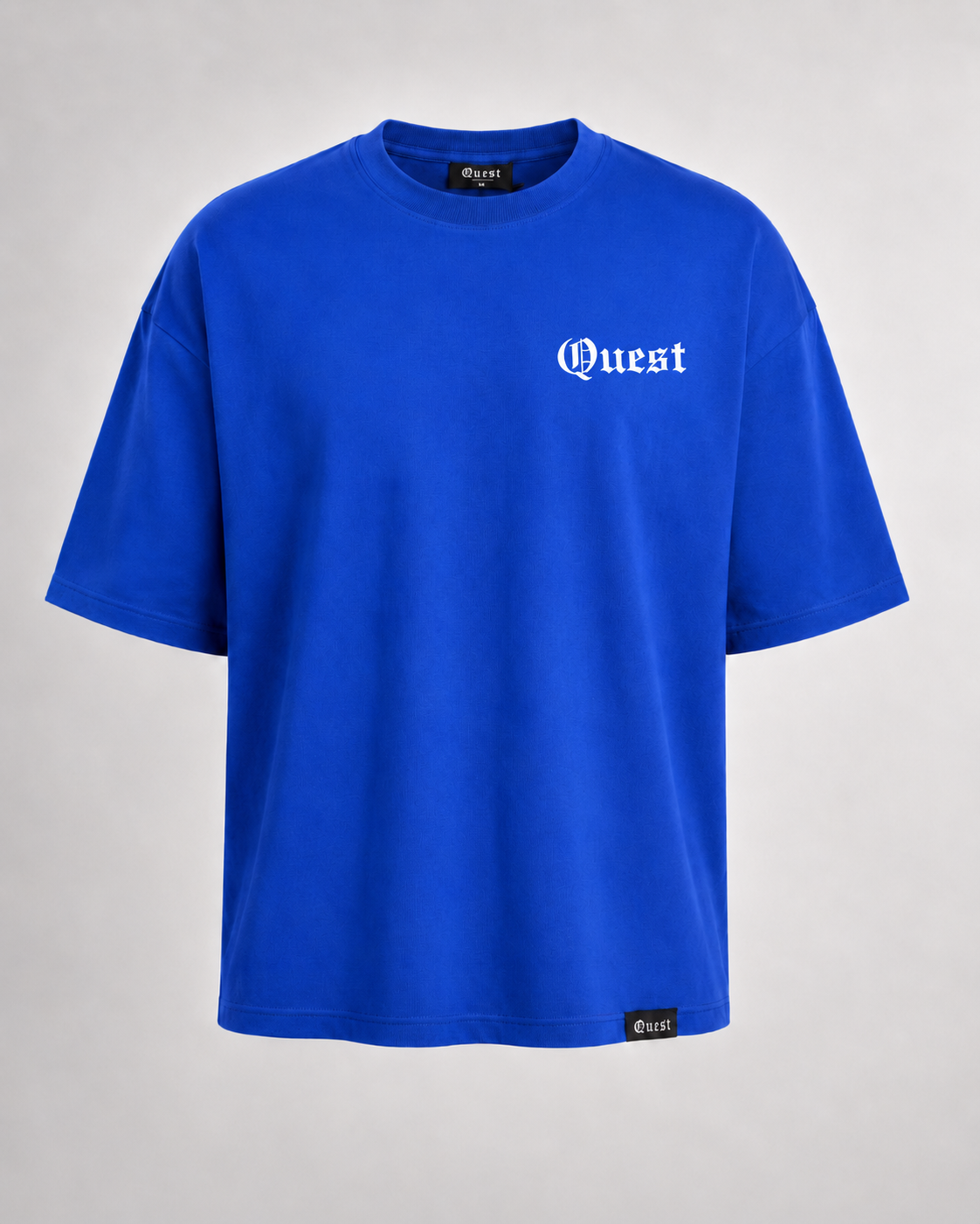 Statue Oversized T-Shirt - Blue