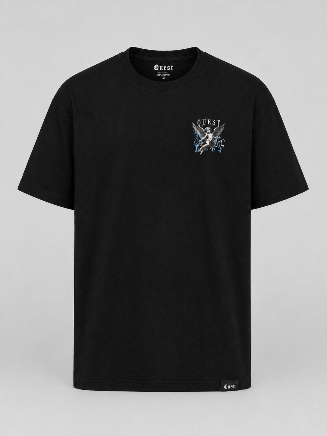 Cupid Oversized T-Shirt - Black