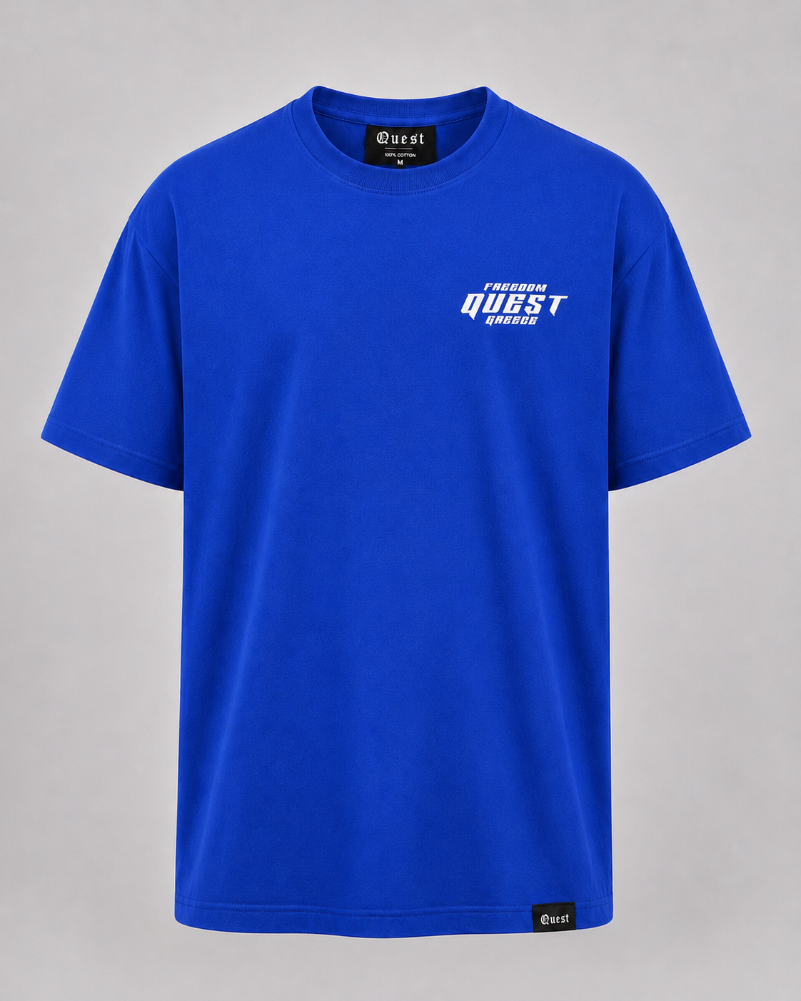 Doberman Oversized T-Shirt - Blue