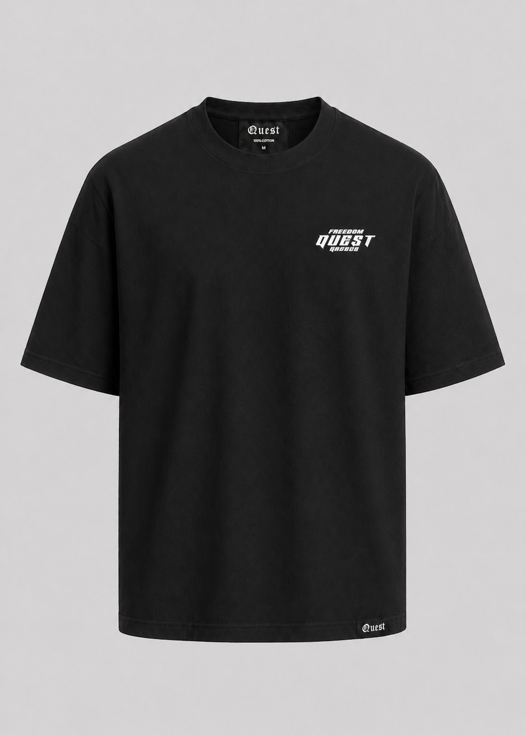 Doberman Oversized T-Shirt - Black