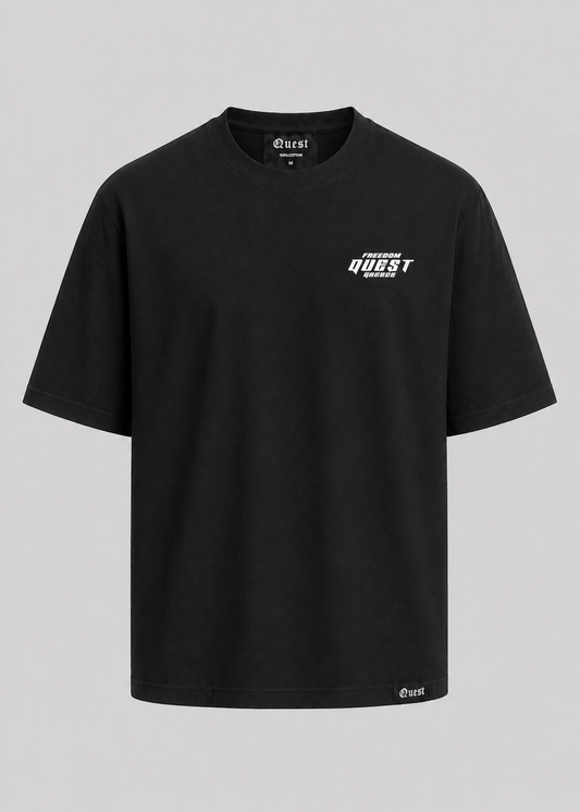 Doberman Oversized T-Shirt - Black