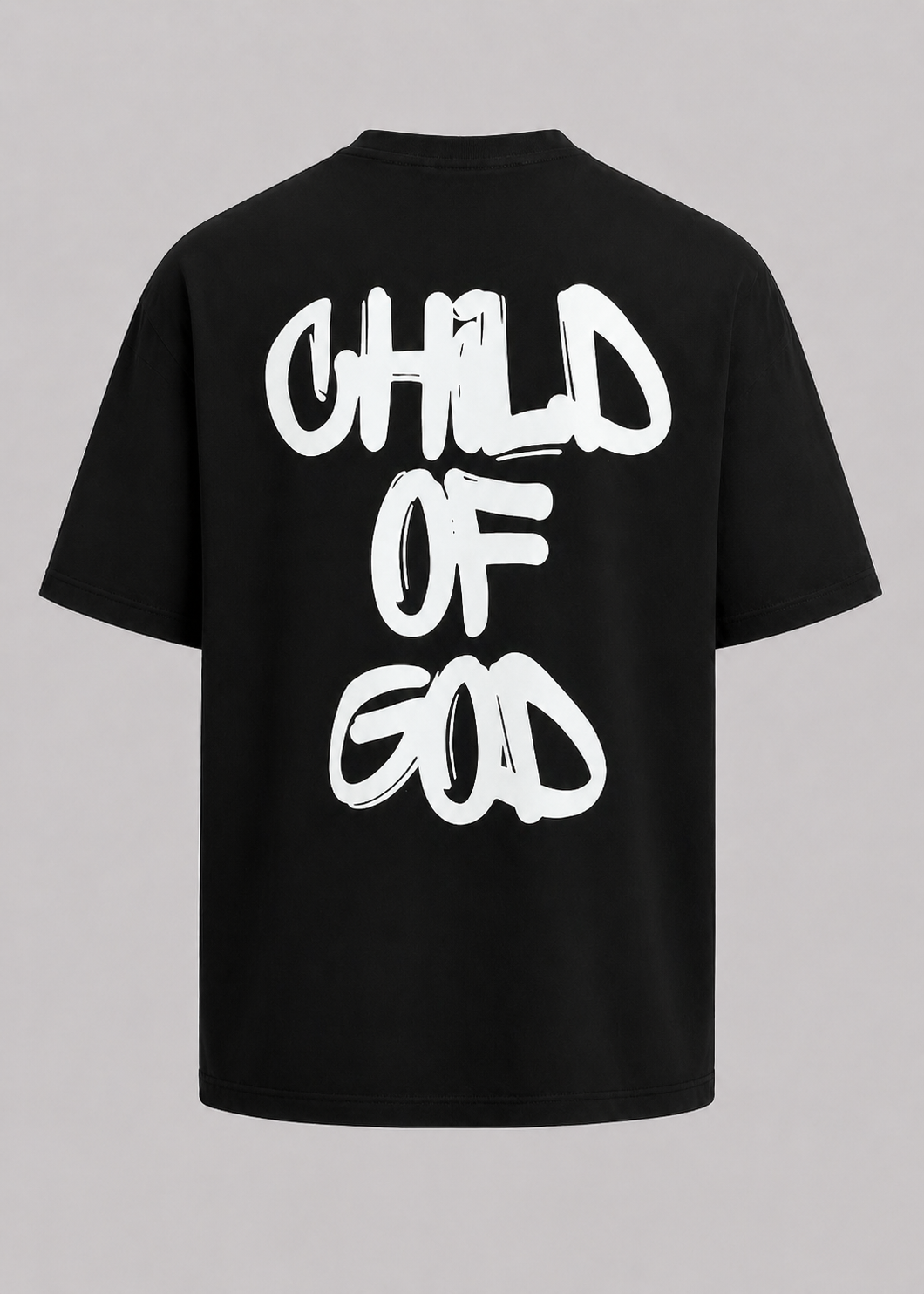 Child of God Oversized T-Shirt - Black