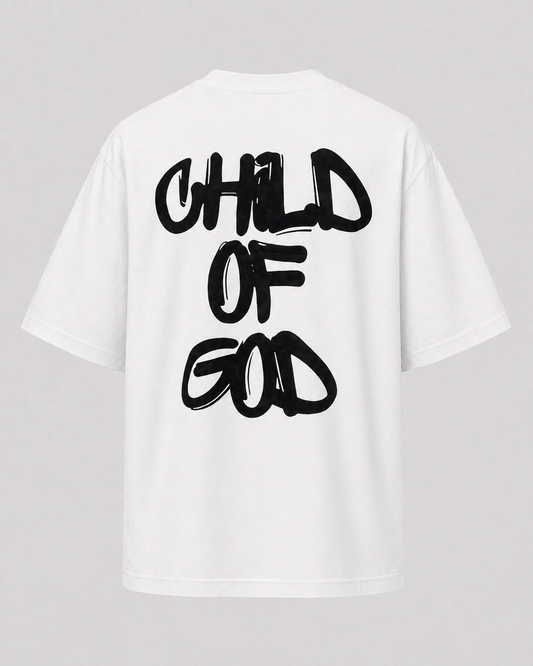 Child of God Oversized T-Shirt - White