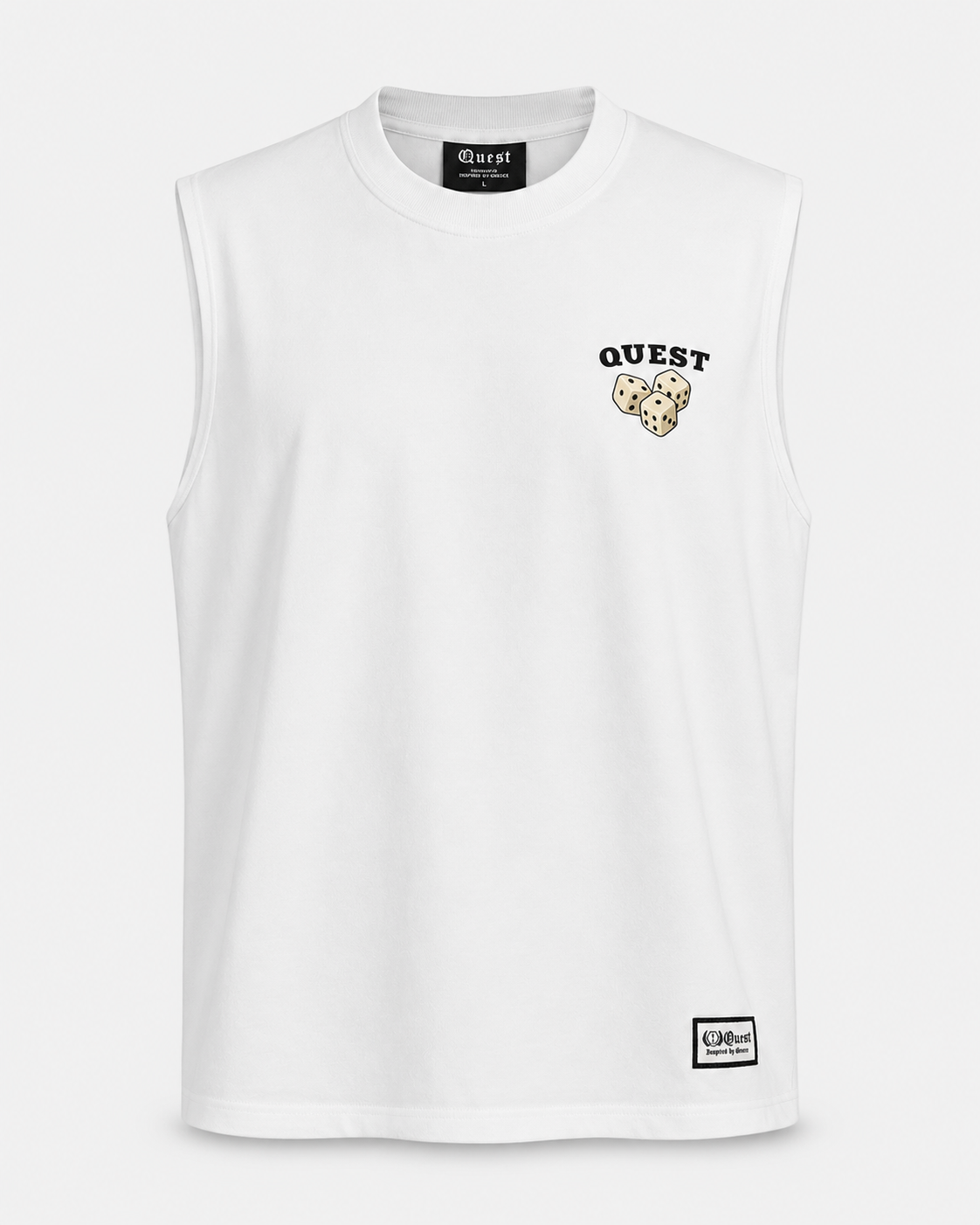 DICE Summer Tank Top - Off White