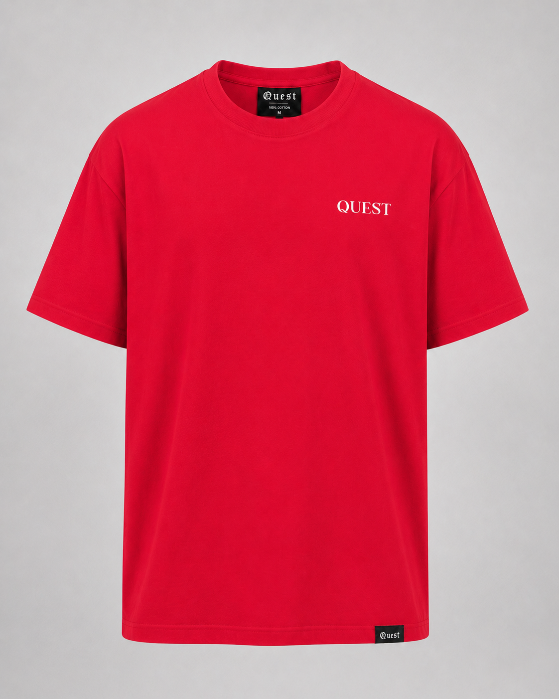 Peace Oversized T-Shirt - Red