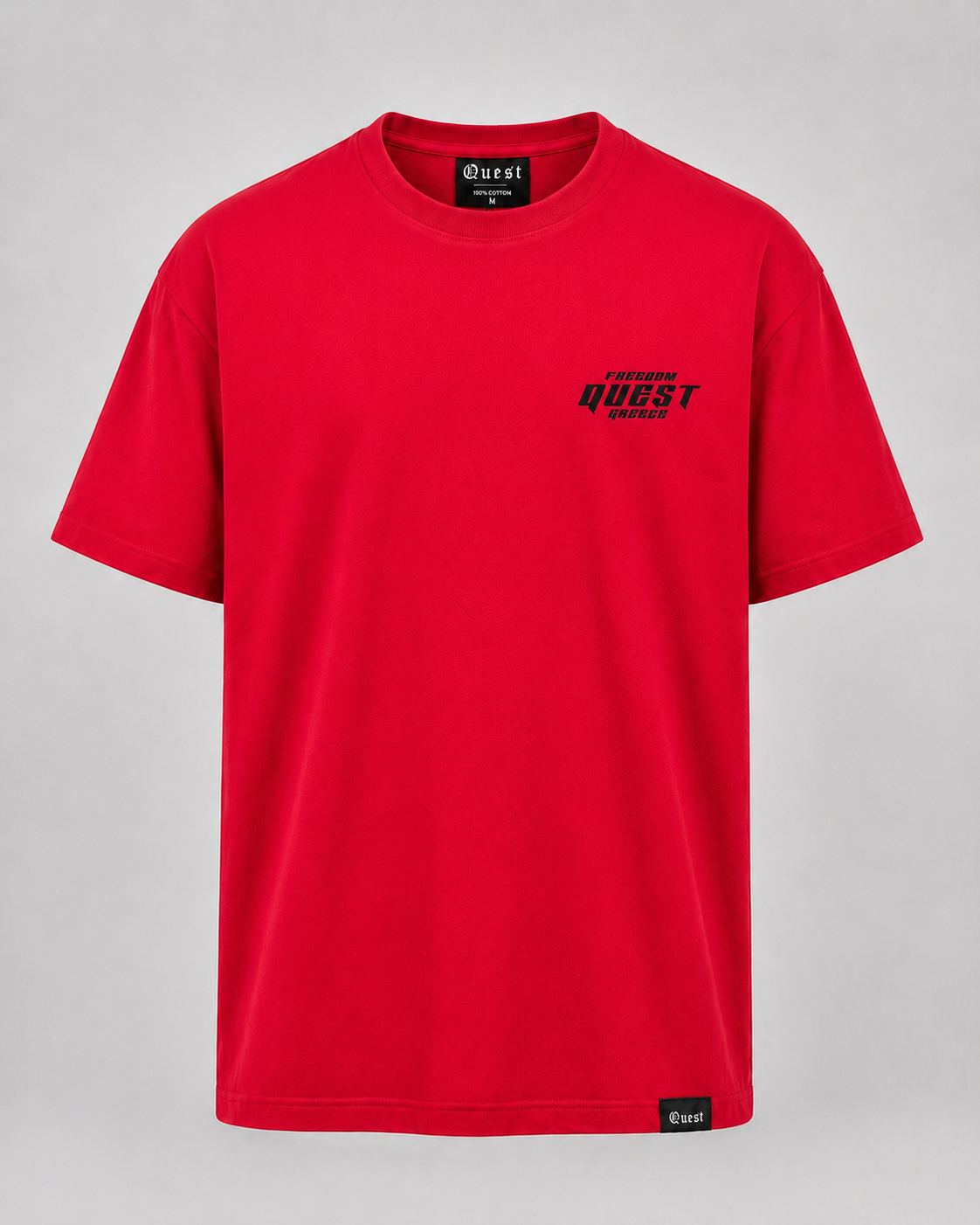 Doberman Oversized T-Shirt - Red