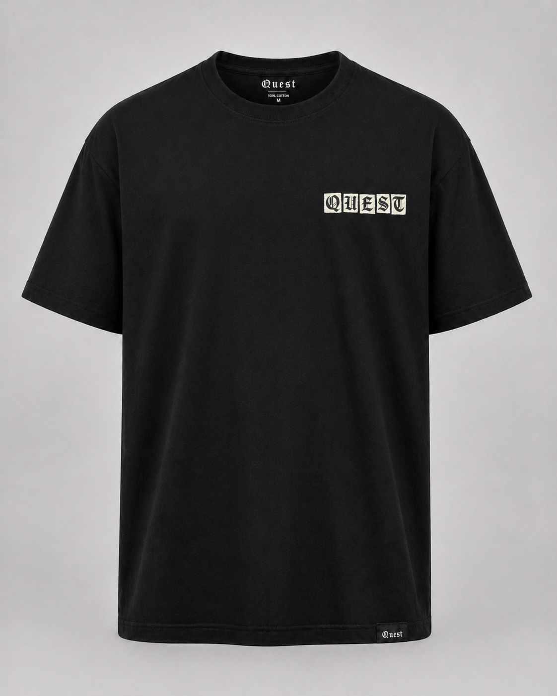 Thug Oversized T-Shirt - Black