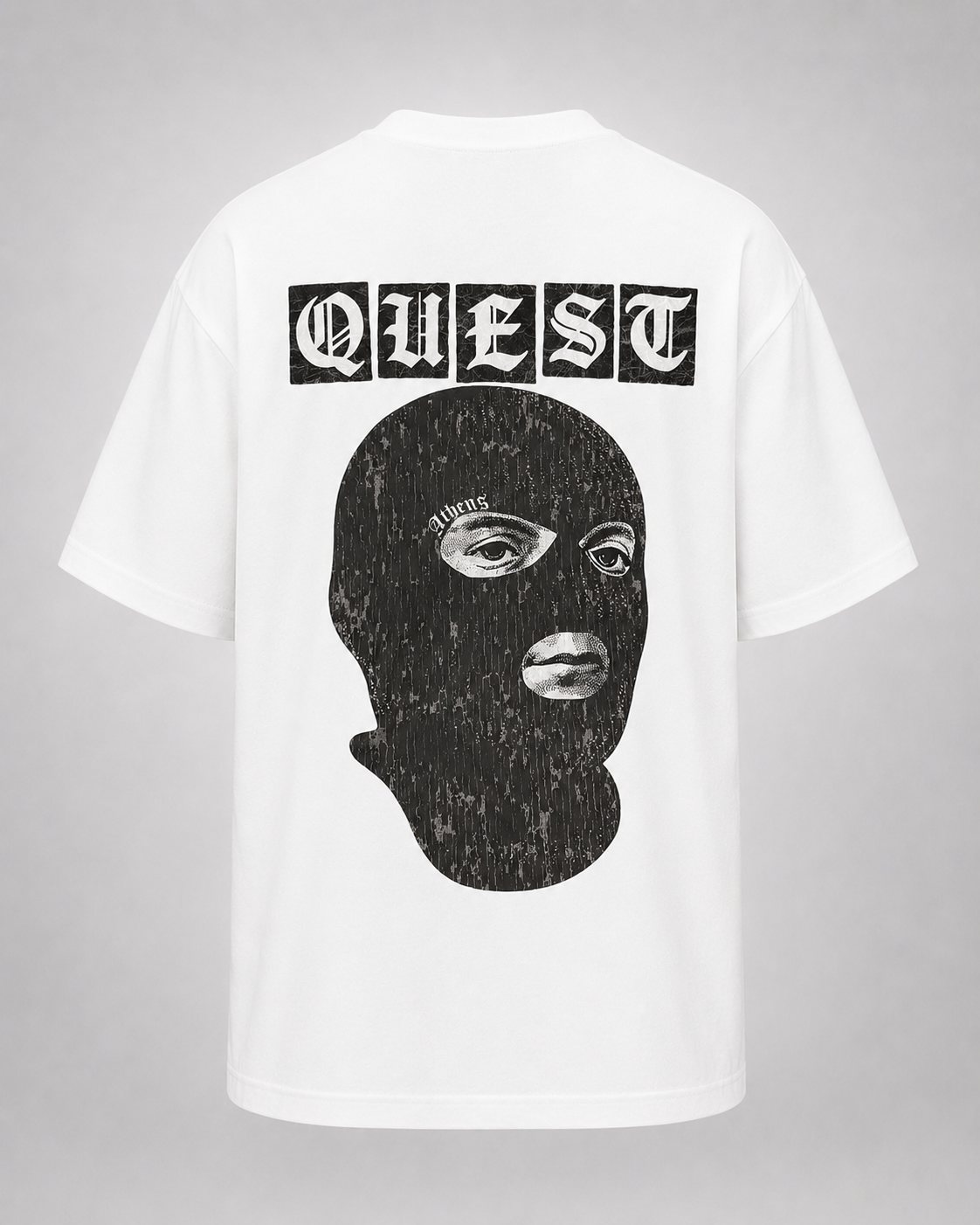 Thug Oversized T-Shirt - White