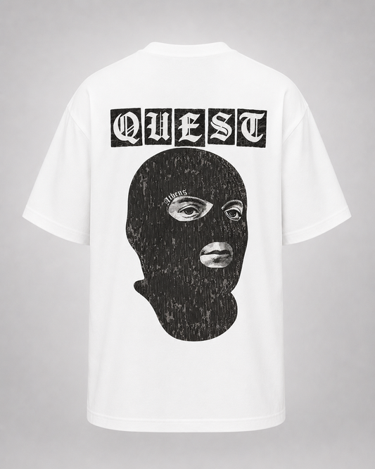 Thug Oversized T-Shirt - White