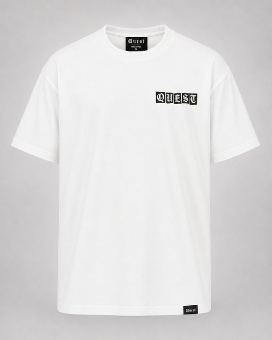Thug Oversized T-Shirt - White
